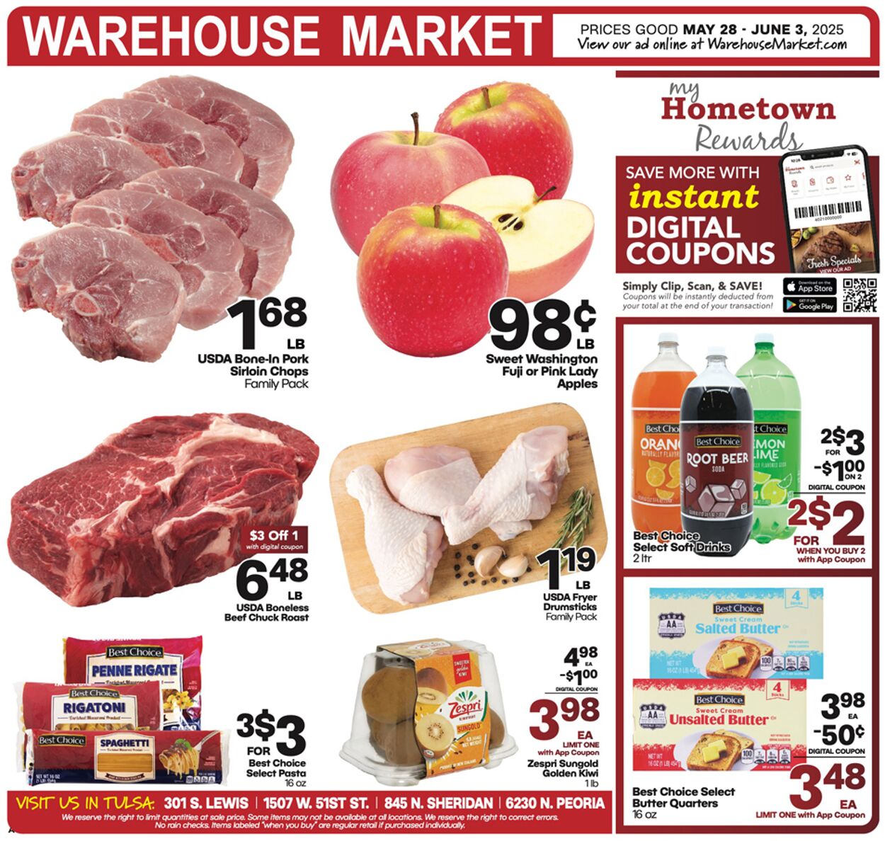 Weekly ad Warehouse Market 05/28/2025 - 06/03/2025