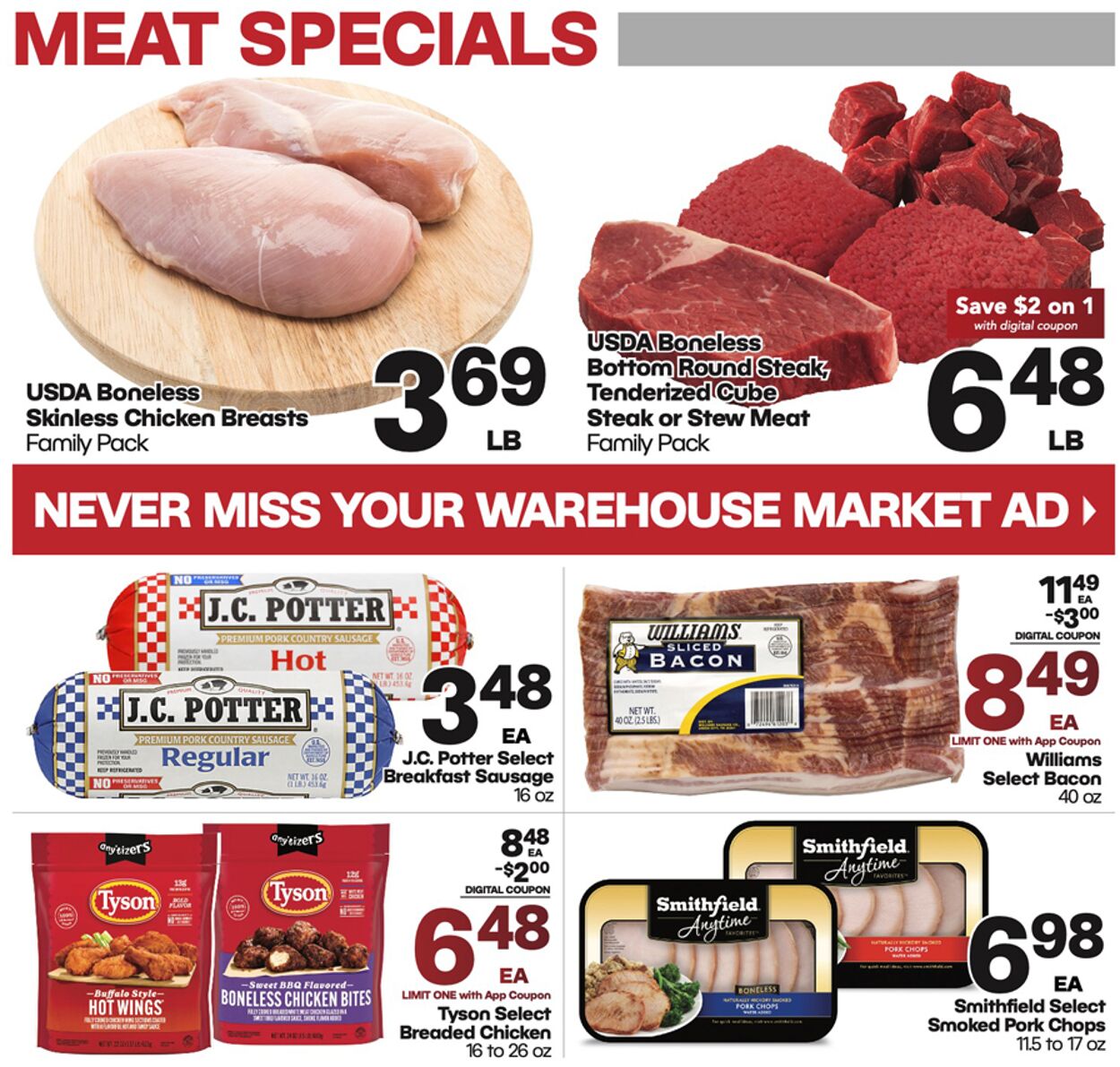 Weekly ad Warehouse Market 06/04/2025 - 06/10/2025