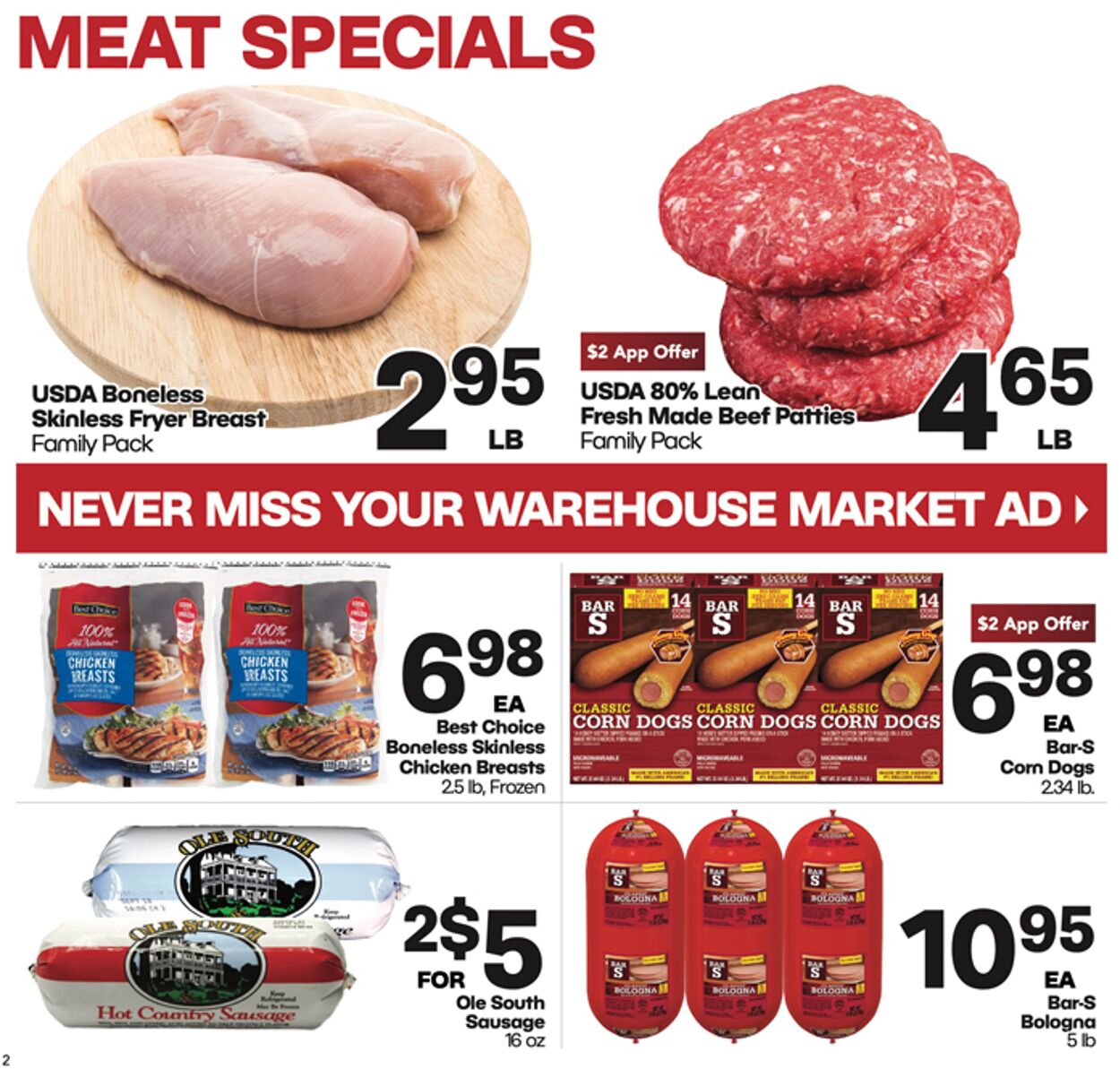 Weekly ad Warehouse Market 08/07/2024 - 08/13/2024