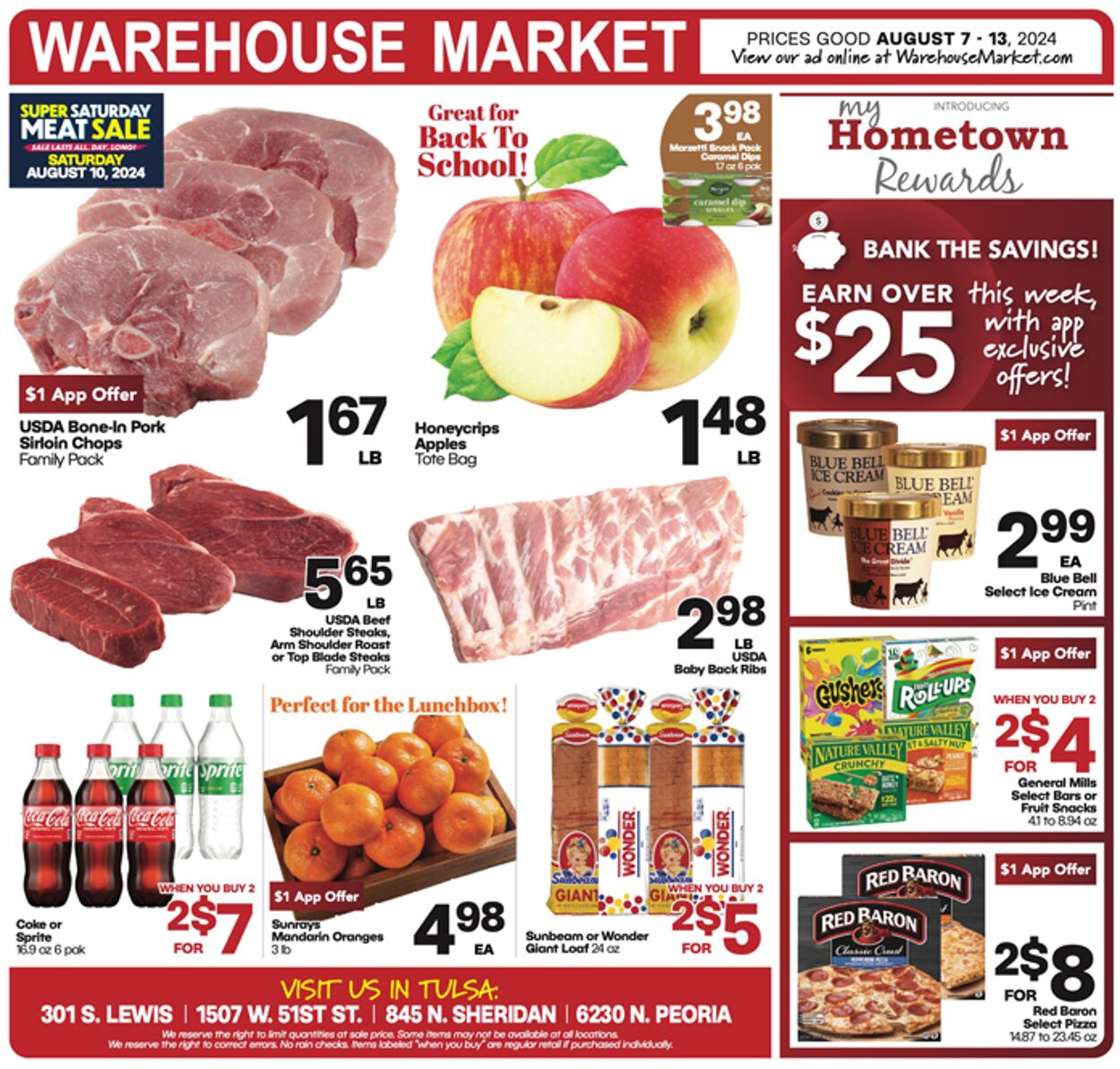 Weekly ad Warehouse Market 08/07/2024 - 08/13/2024