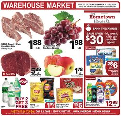 Weekly ad Warehouse Market 11/13/2024 - 11/19/2024