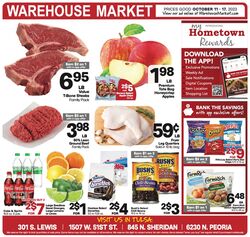 Weekly ad Warehouse Market 10/11/2023 - 10/17/2023