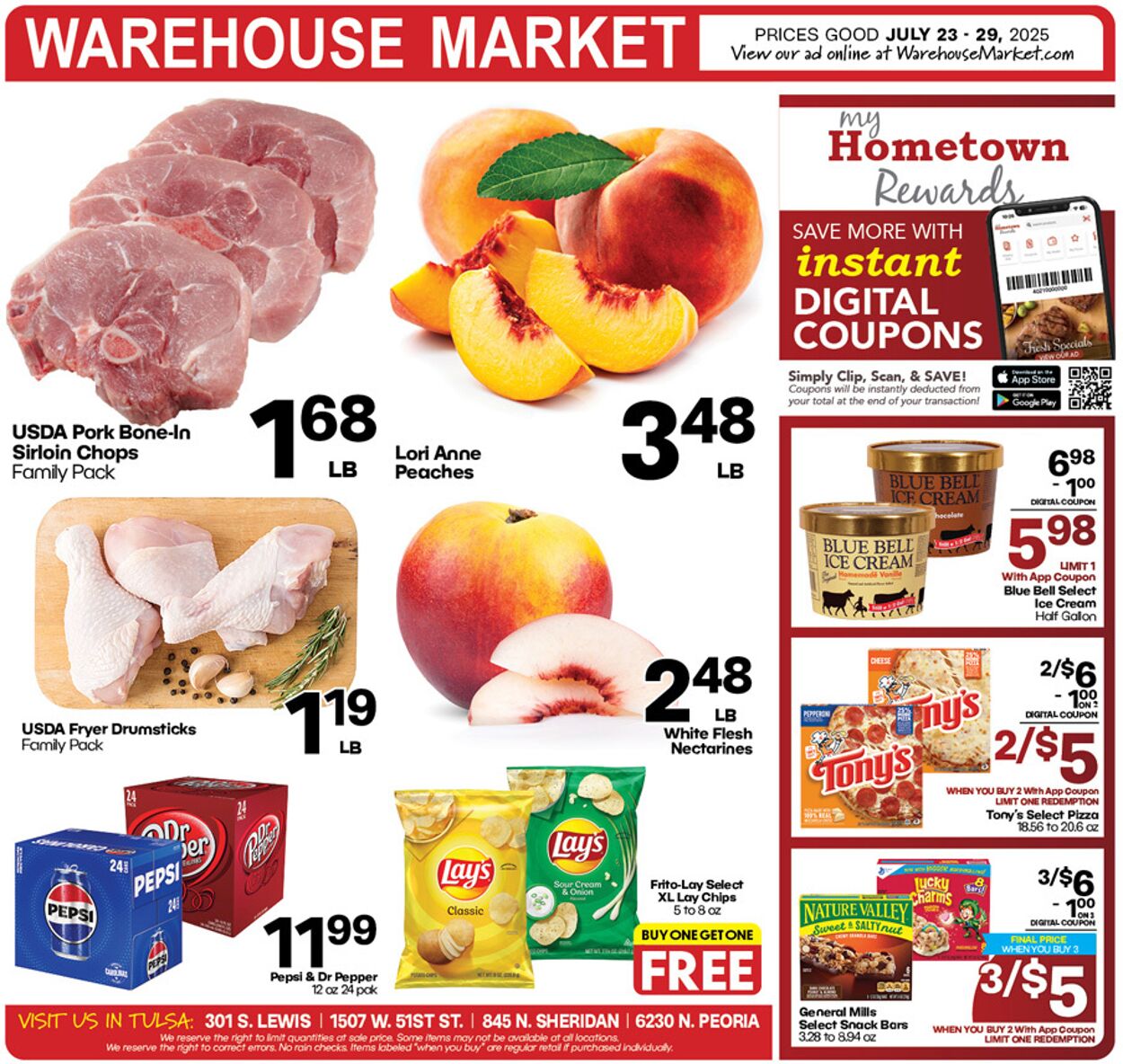 Weekly ad Warehouse Market 07/23/2025 - 07/29/2025