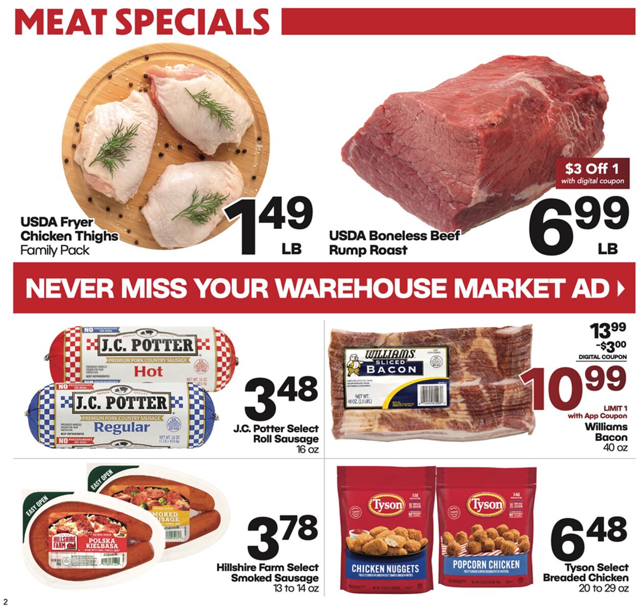 Weekly ad Warehouse Market 11/12/2025 - 11/18/2025
