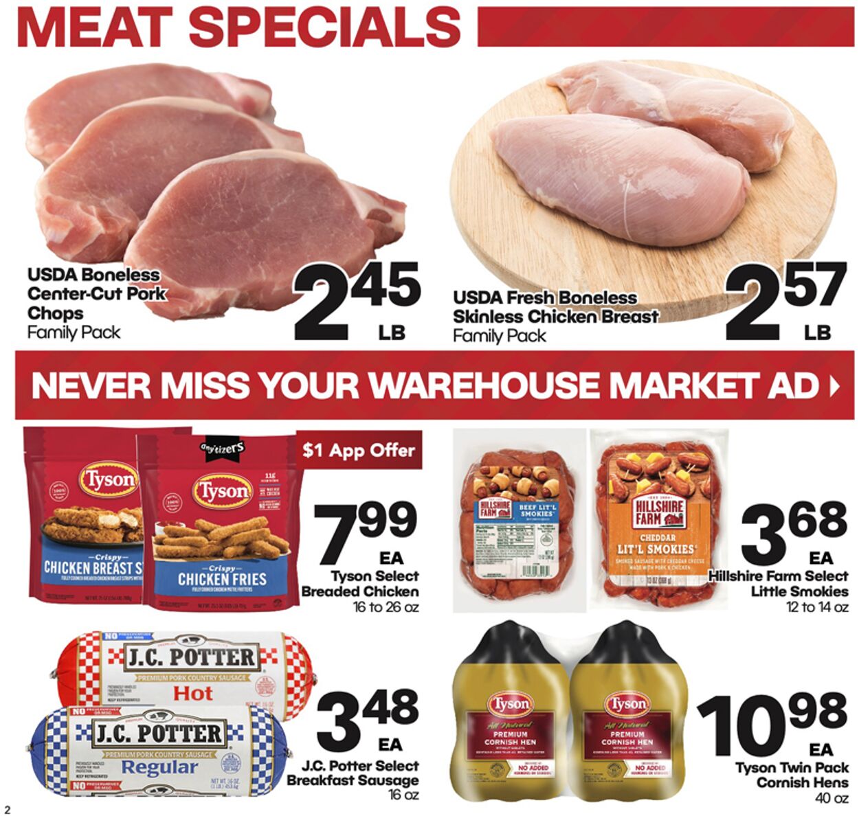 Weekly ad Warehouse Market 12/18/2024 - 12/24/2024