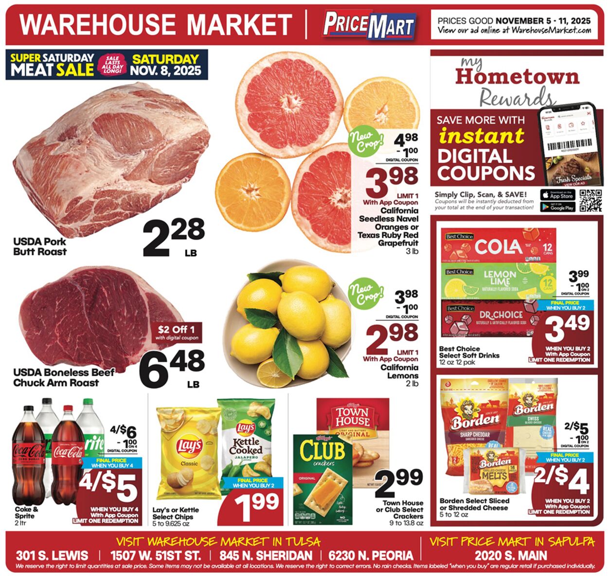 Weekly ad Warehouse Market 11/05/2025 - 11/11/2025