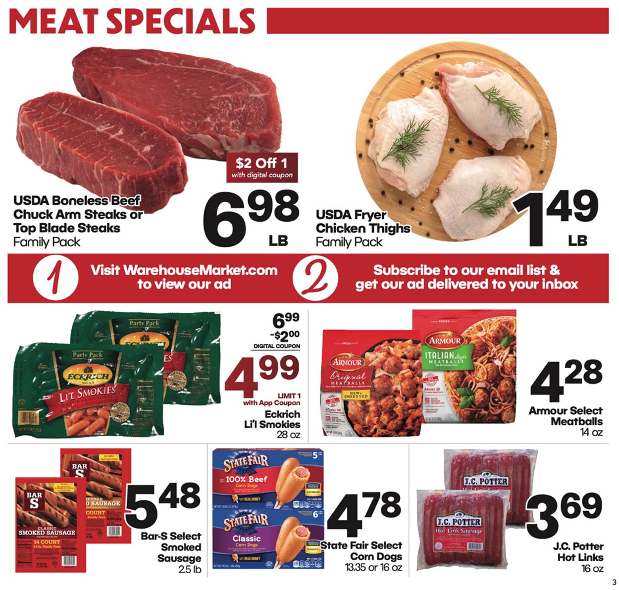 Weekly ad Warehouse Market 11/05/2025 - 11/11/2025