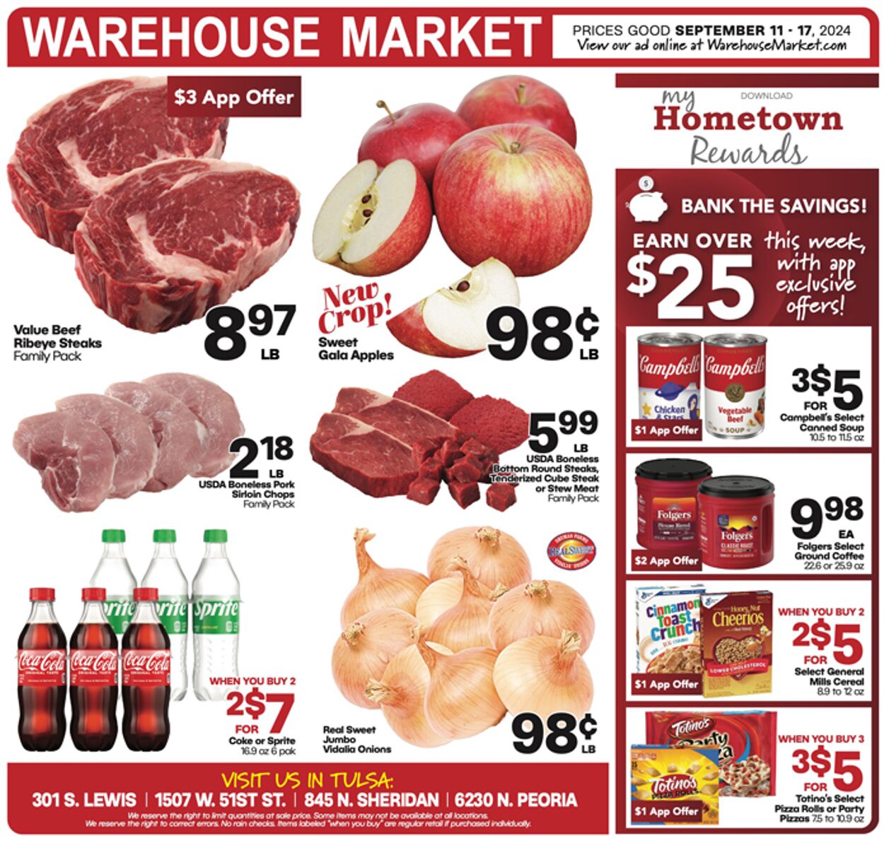 Weekly ad Warehouse Market 09/11/2024 - 09/17/2024