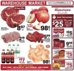 Weekly ad Warehouse Market 09/11/2024 - 09/17/2024