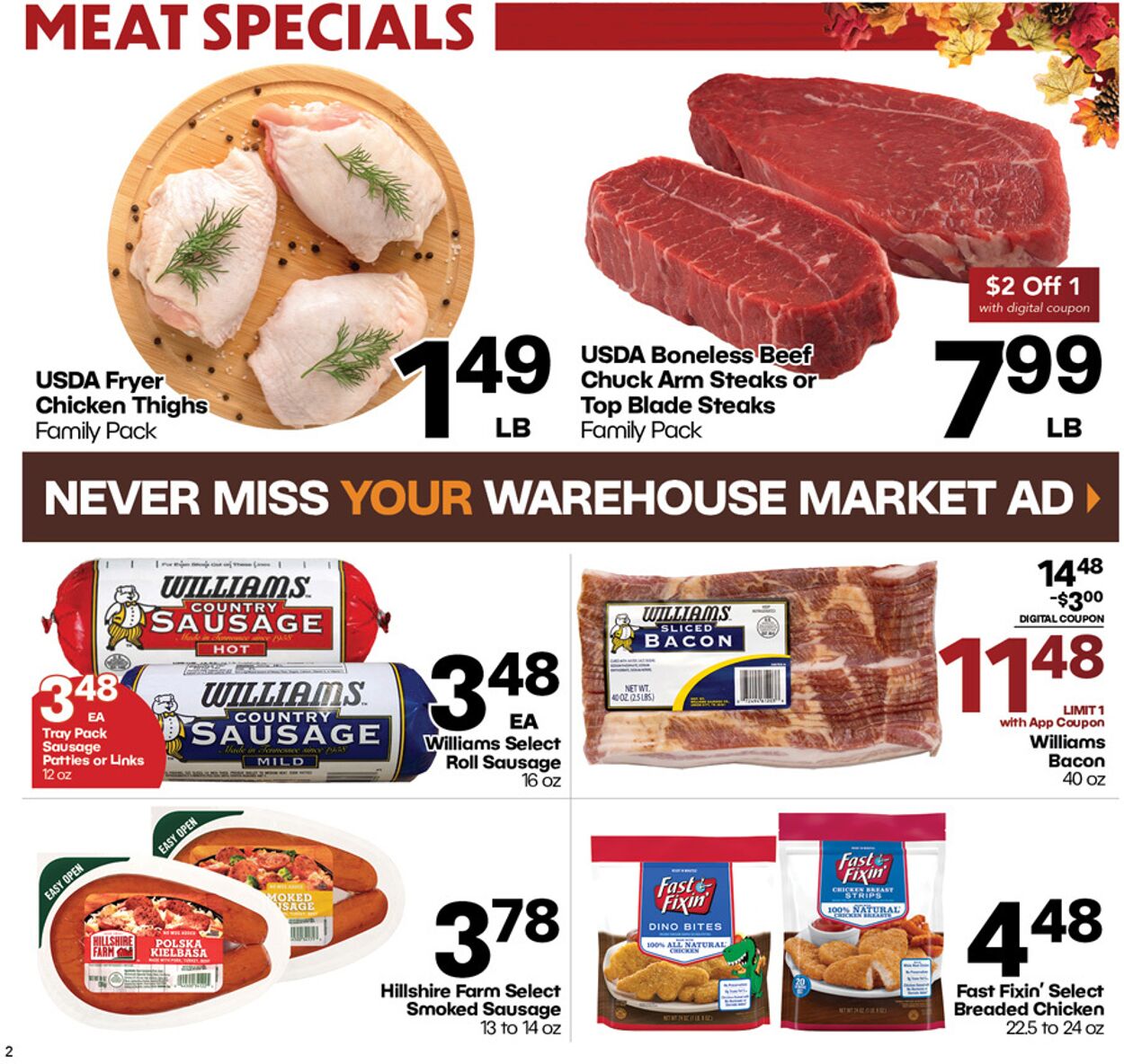 Weekly ad Warehouse Market 11/19/2025 - 11/26/2025