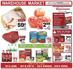 Weekly ad Warehouse Market 11/01/2023 - 11/07/2023