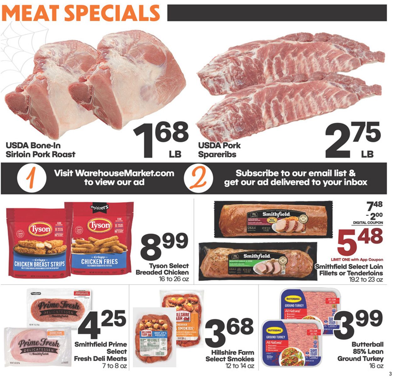Weekly ad Warehouse Market 10/22/2025 - 10/28/2025