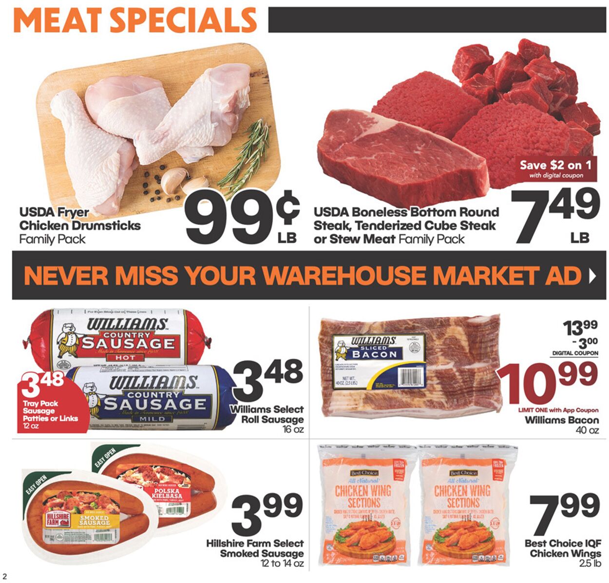 Weekly ad Warehouse Market 10/22/2025 - 10/28/2025