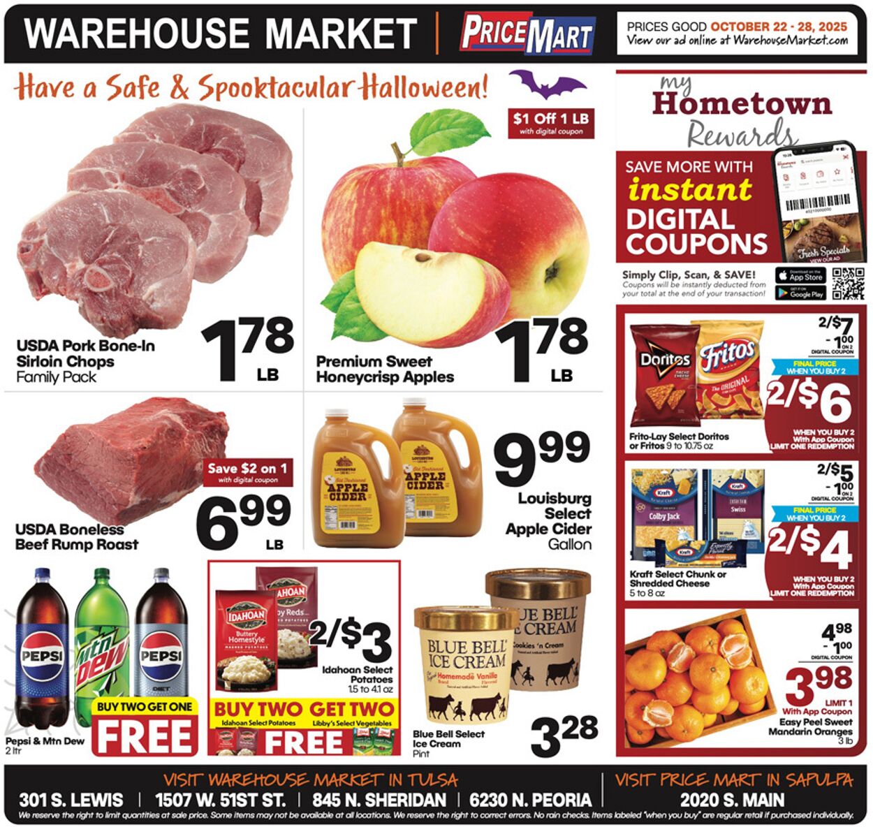 Weekly ad Warehouse Market 10/22/2025 - 10/28/2025