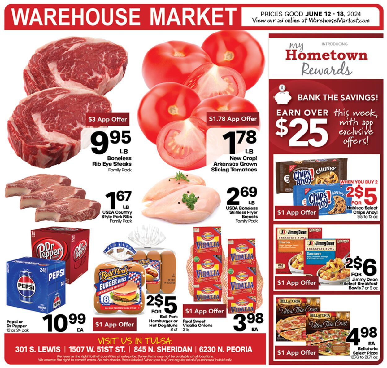 Weekly ad Warehouse Market 06/12/2024 - 06/18/2024