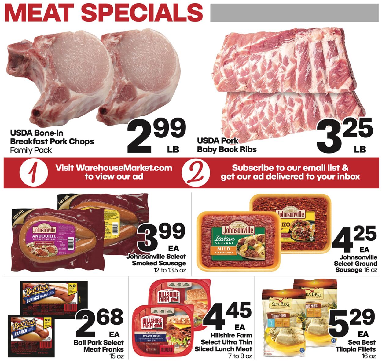 Weekly ad Warehouse Market 06/18/2025 - 06/24/2025