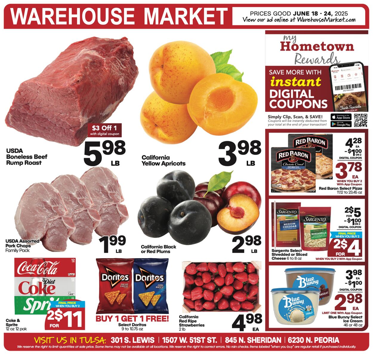 Weekly ad Warehouse Market 06/18/2025 - 06/24/2025