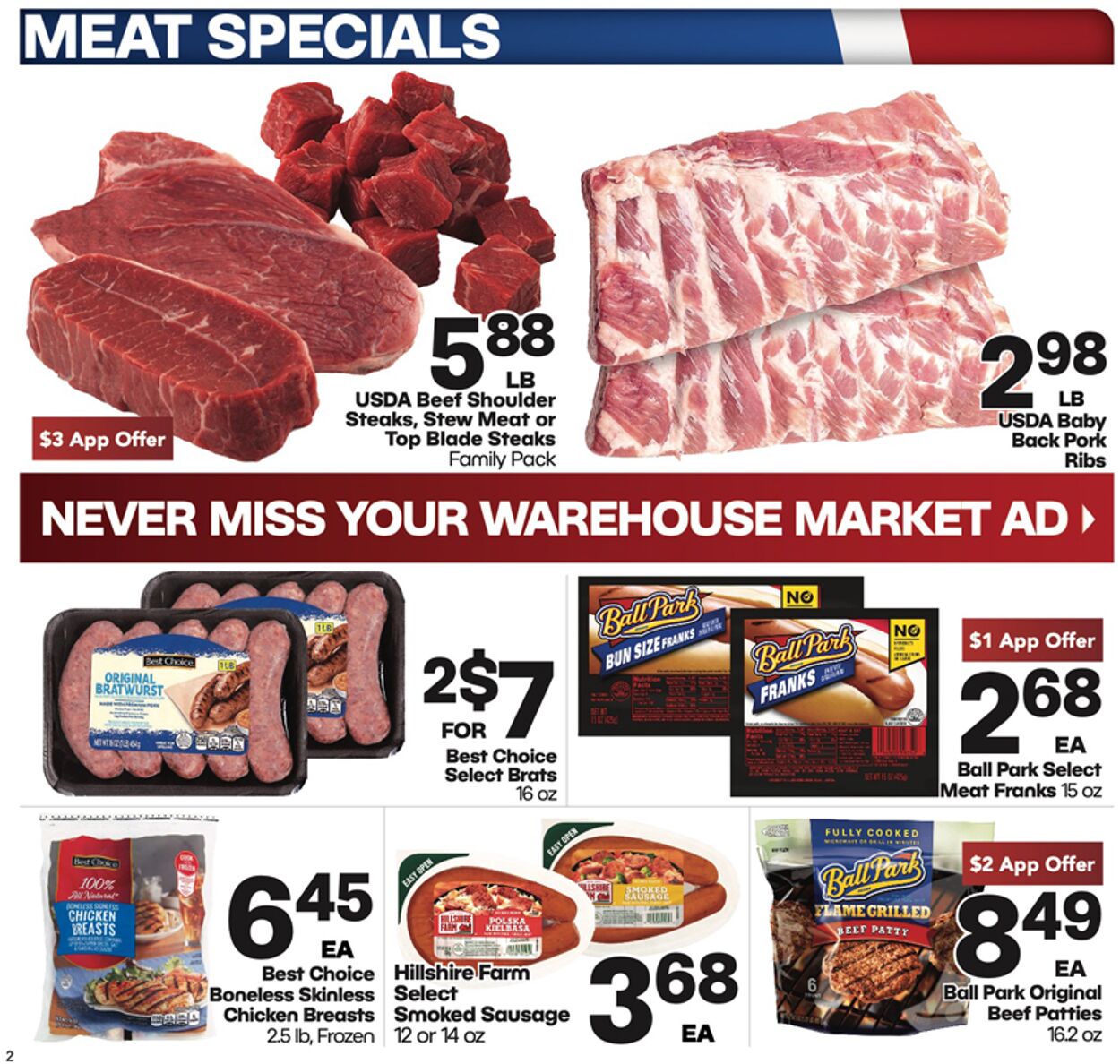 Weekly ad Warehouse Market 08/28/2024 - 09/03/2024