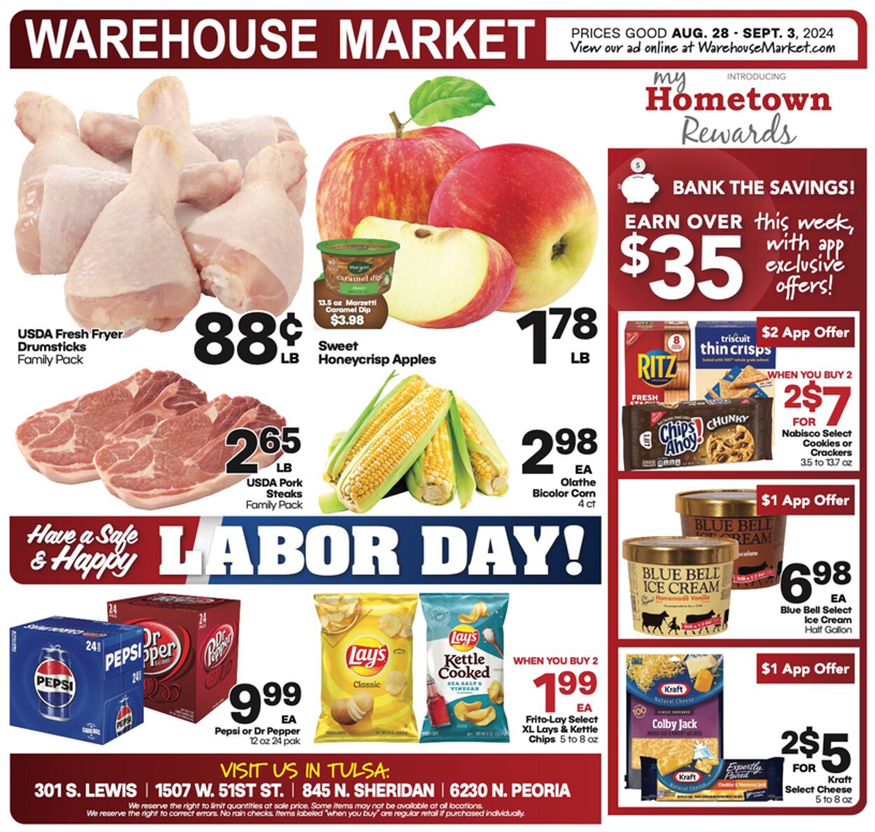 Weekly ad Warehouse Market 08/28/2024 - 09/03/2024