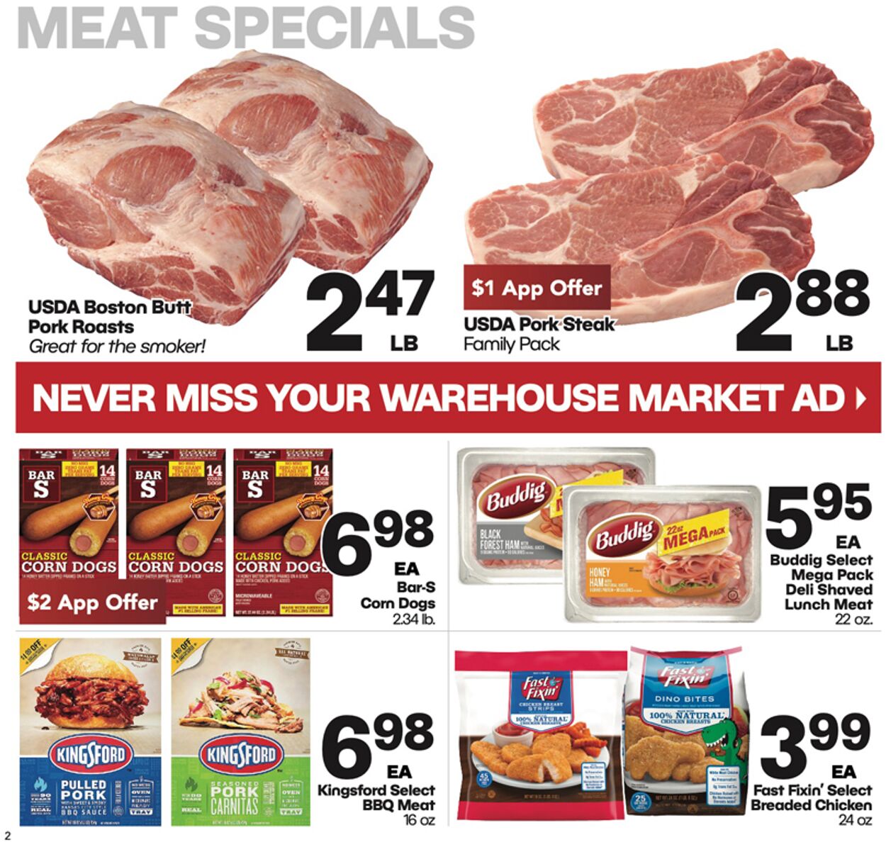 Weekly ad Warehouse Market 07/31/2024 - 08/06/2024