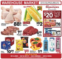 Weekly ad Warehouse Market 07/31/2024 - 08/06/2024
