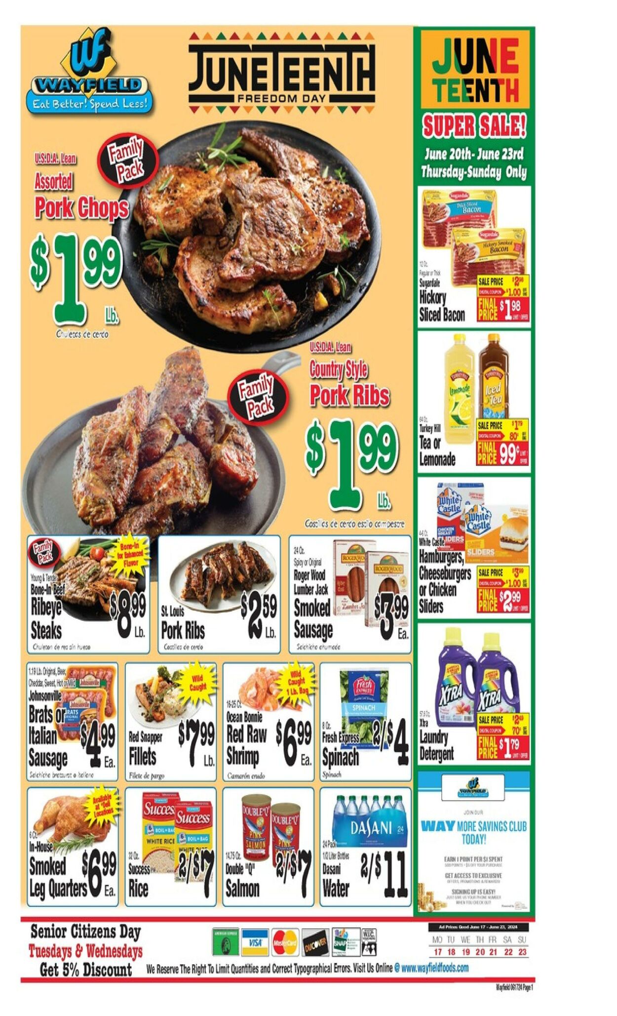Wayfield Promotional weekly ads