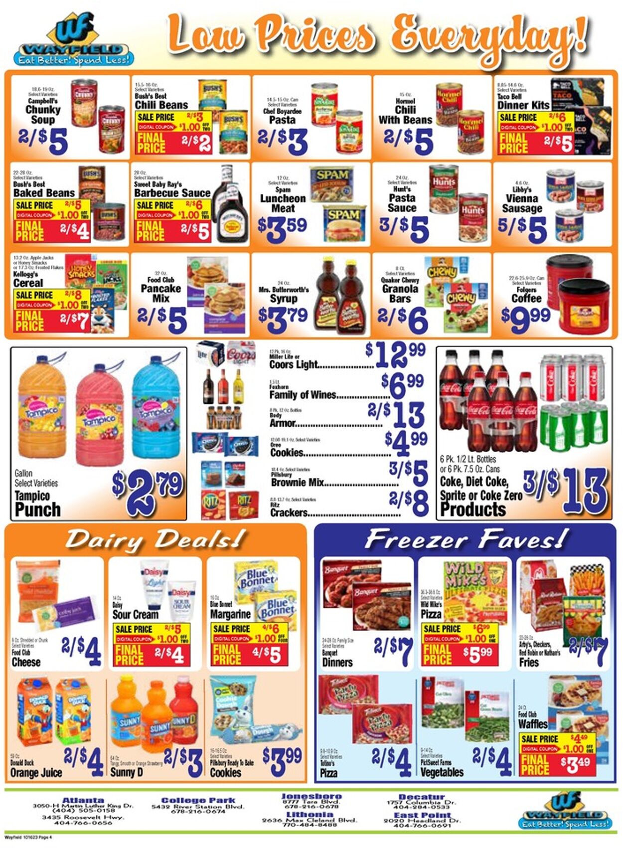 Weekly ad Wayfield 10/16/2023 - 10/22/2023