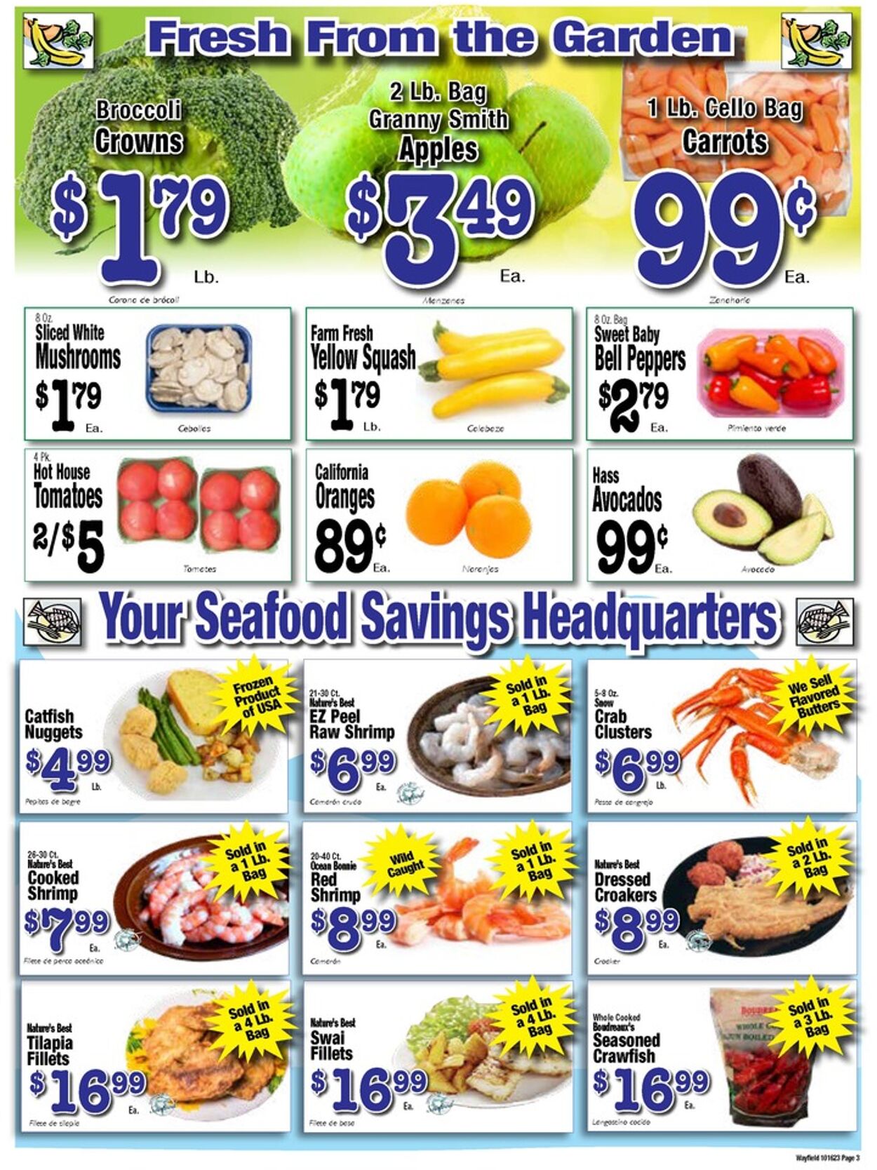 Weekly ad Wayfield 10/16/2023 - 10/22/2023