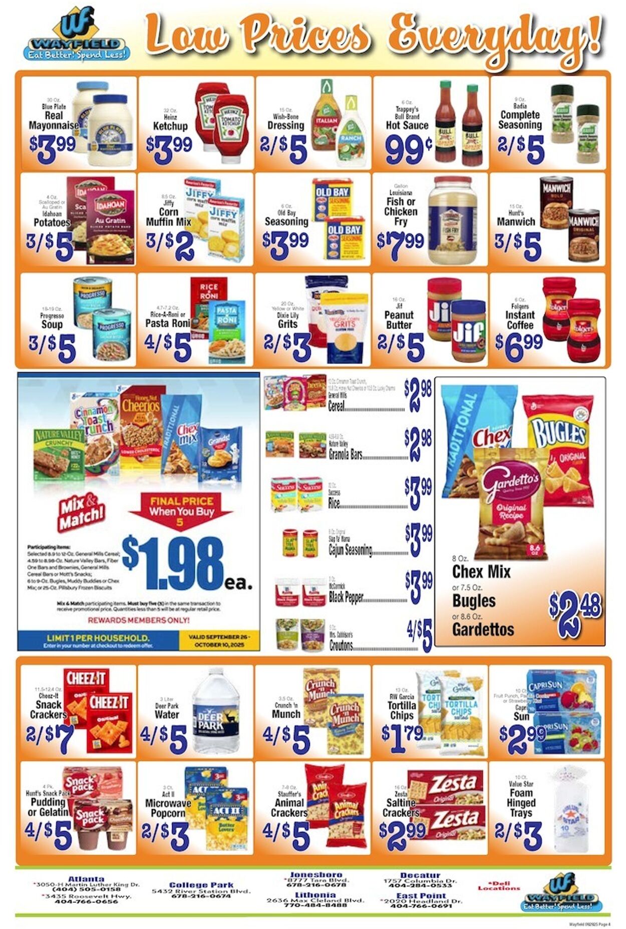 Weekly ad Wayfield 09/29/2025 - 10/05/2025