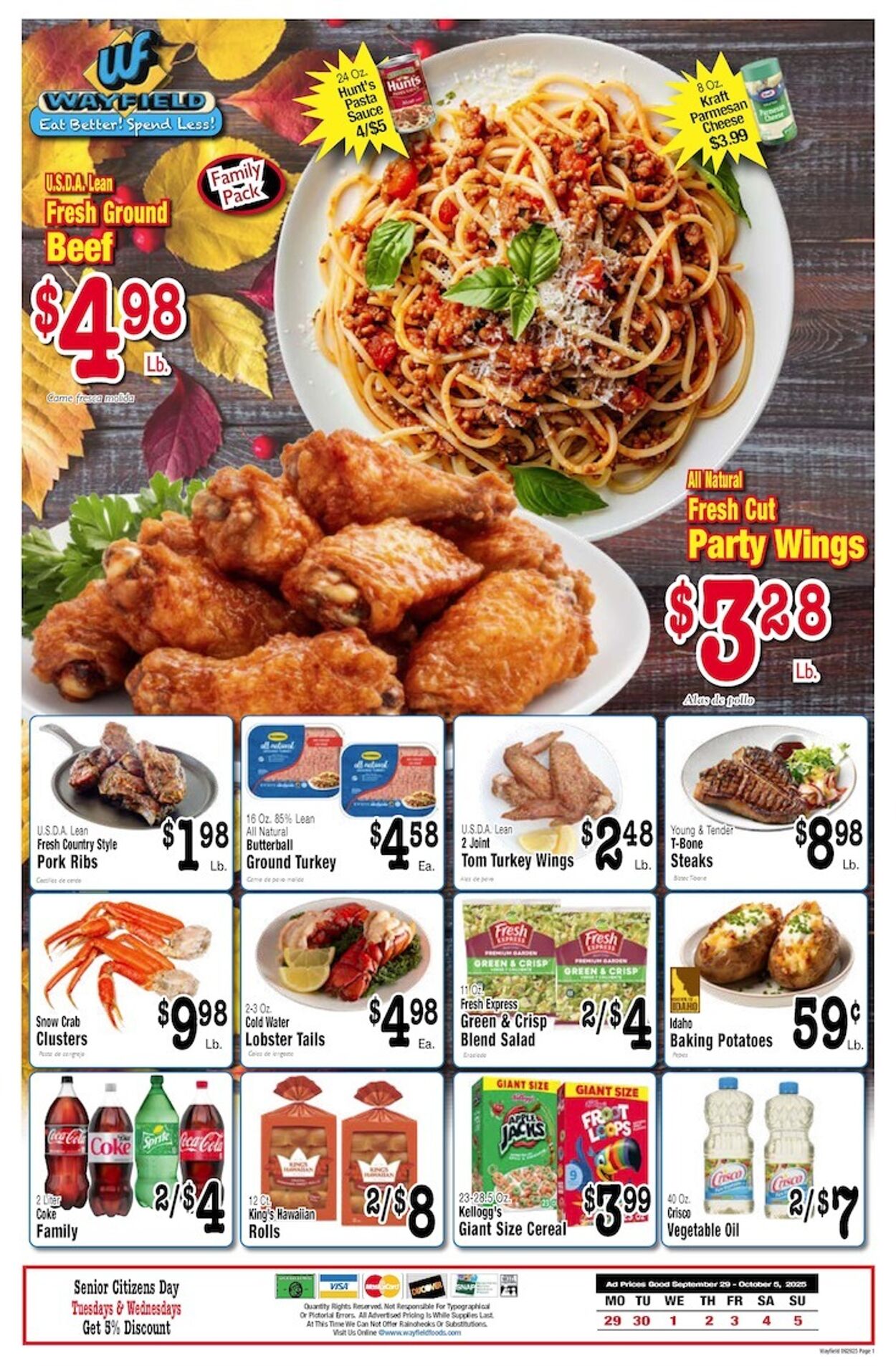 Weekly ad Wayfield 09/29/2025 - 10/05/2025
