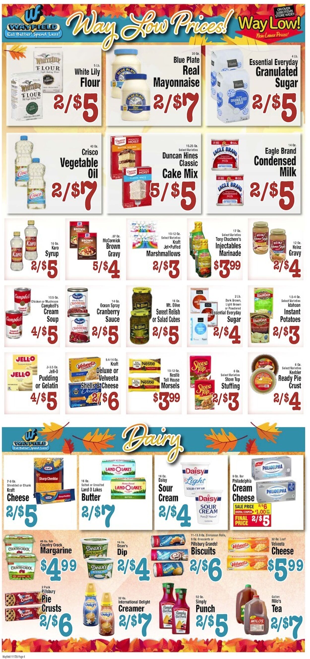 Weekly ad Wayfield 11/17/2025 - 11/30/2025