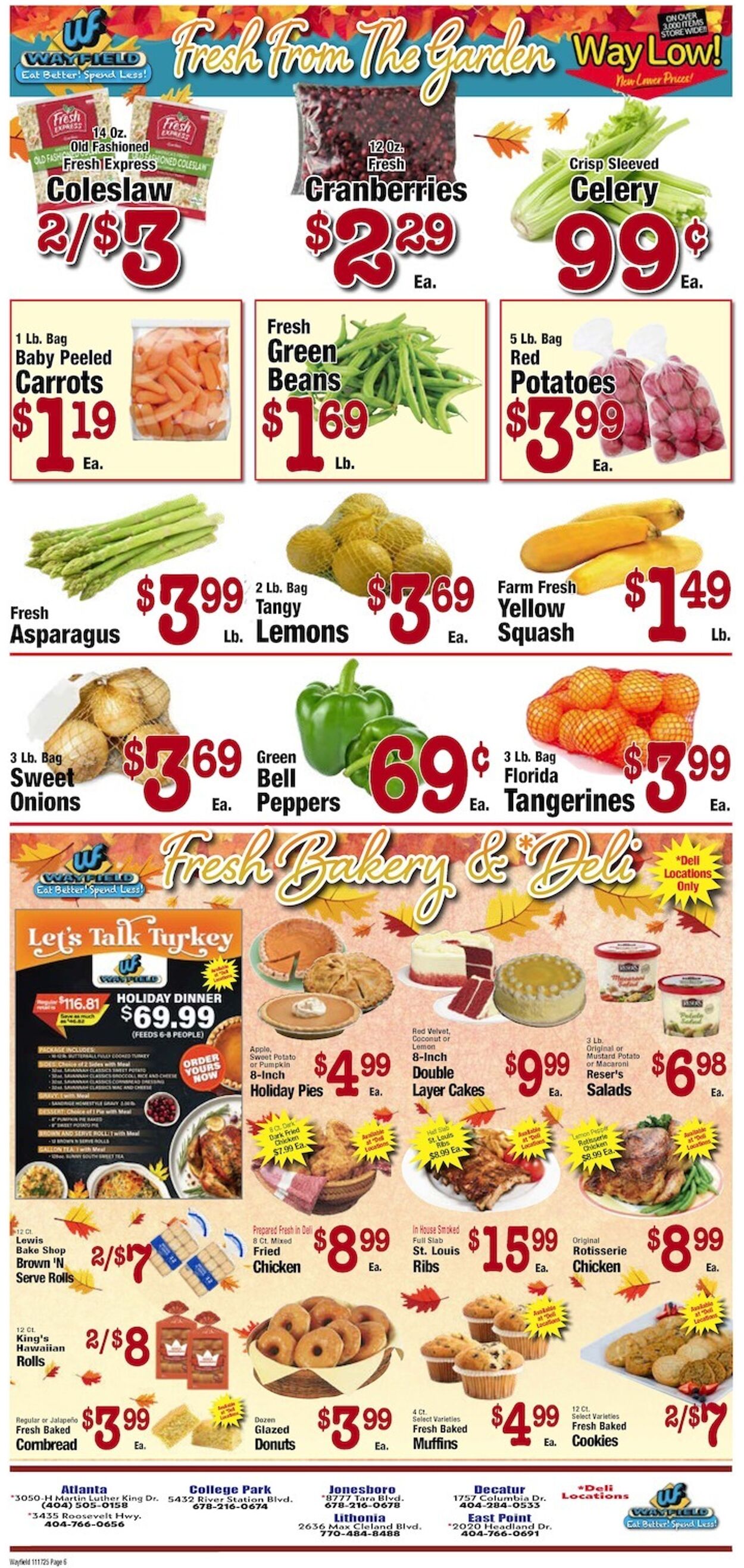 Weekly ad Wayfield 11/17/2025 - 11/30/2025