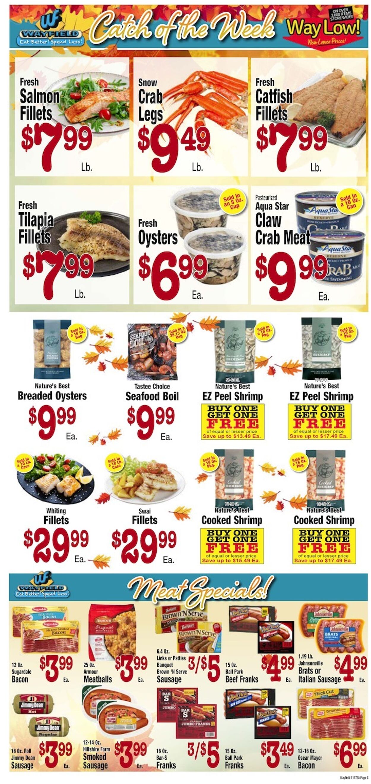 Weekly ad Wayfield 11/17/2025 - 11/30/2025