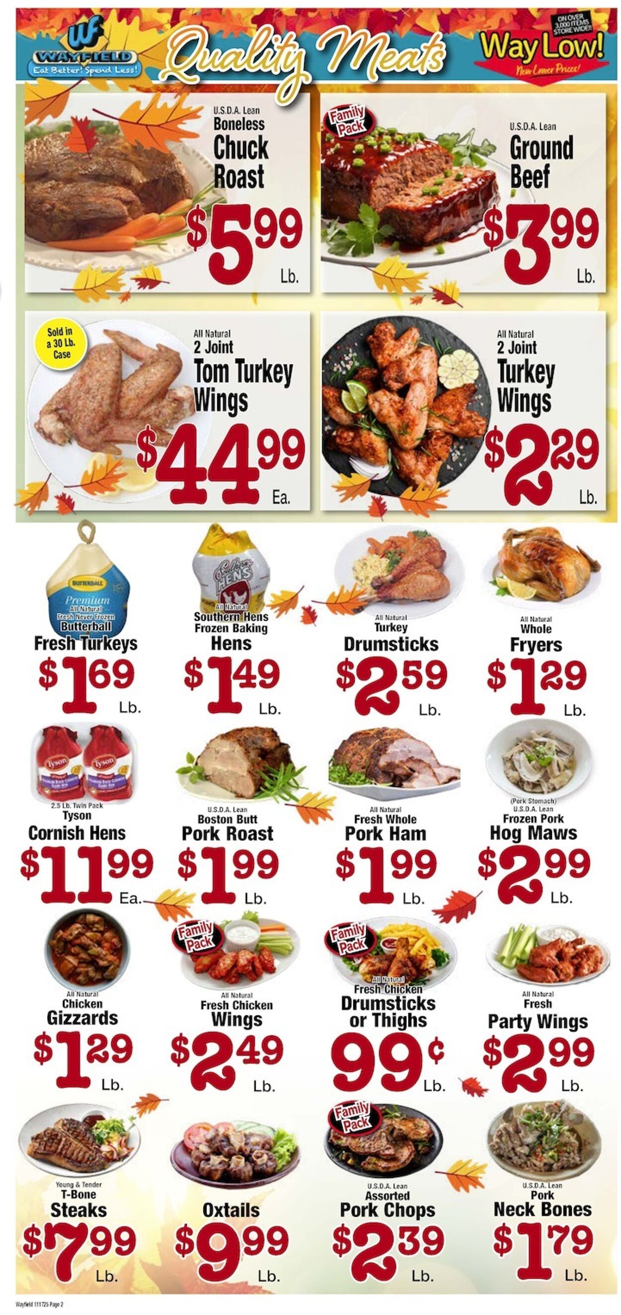 Weekly ad Wayfield 11/17/2025 - 11/30/2025