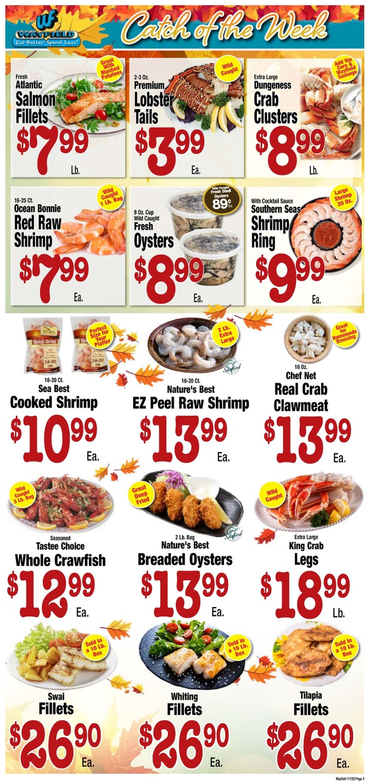 Weekly ad Wayfield 11/13/2023 - 11/26/2023