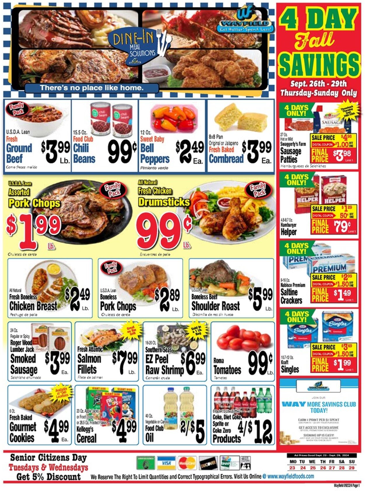 Weekly ad Wayfield 09/23/2024 - 09/29/2024