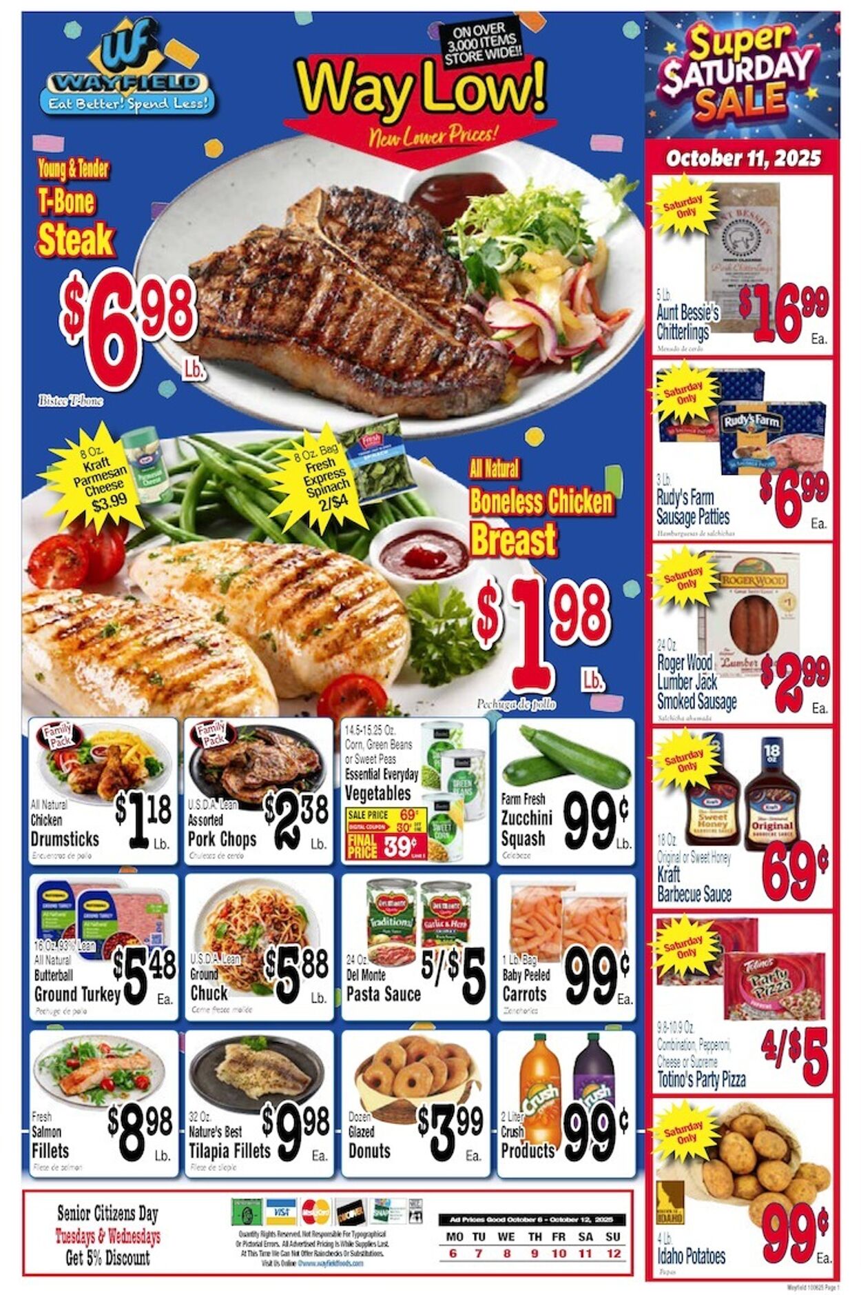 Weekly ad Wayfield 10/06/2025 - 10/12/2025