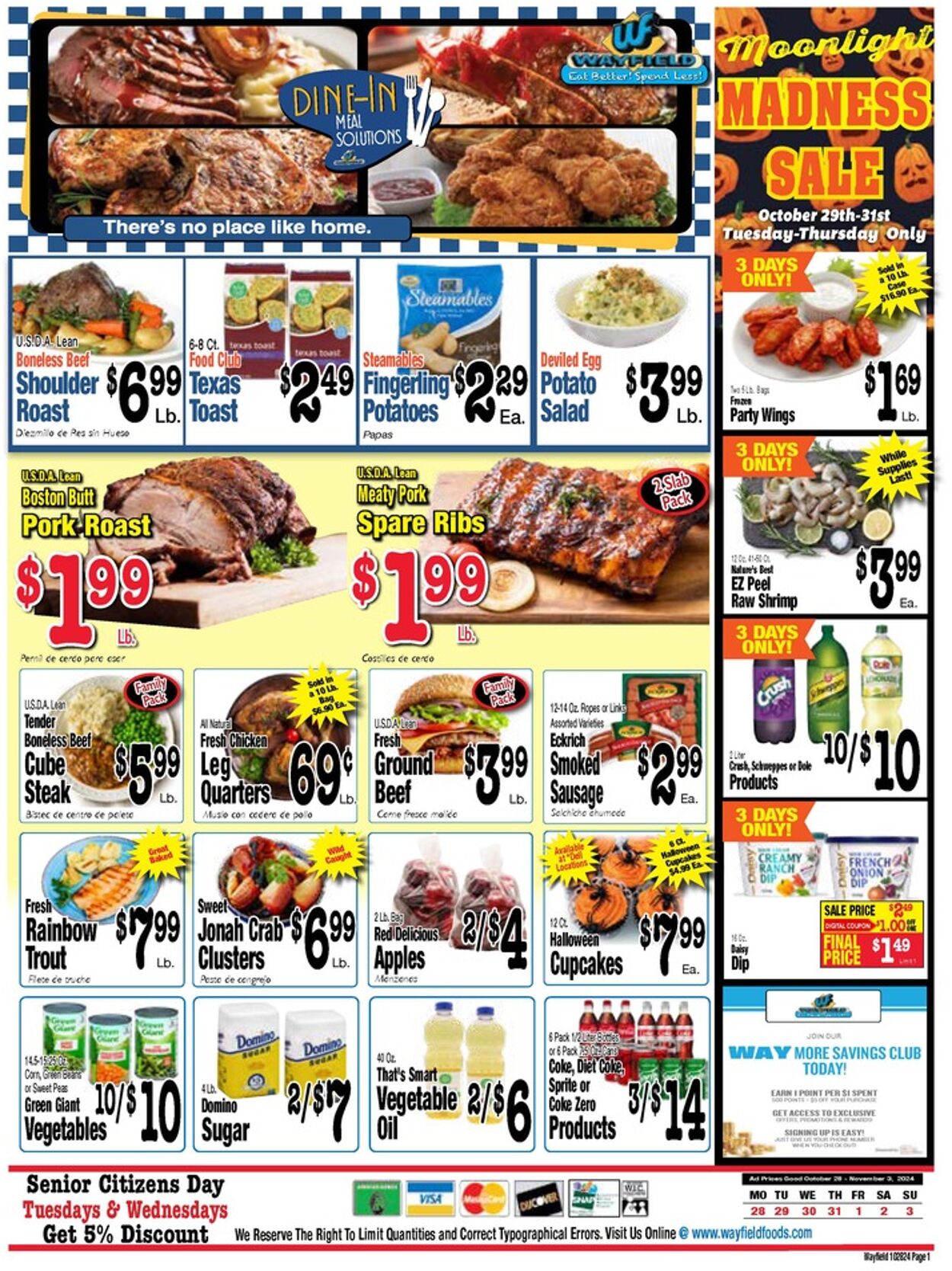 Weekly ad Wayfield 10/28/2024 - 11/03/2024