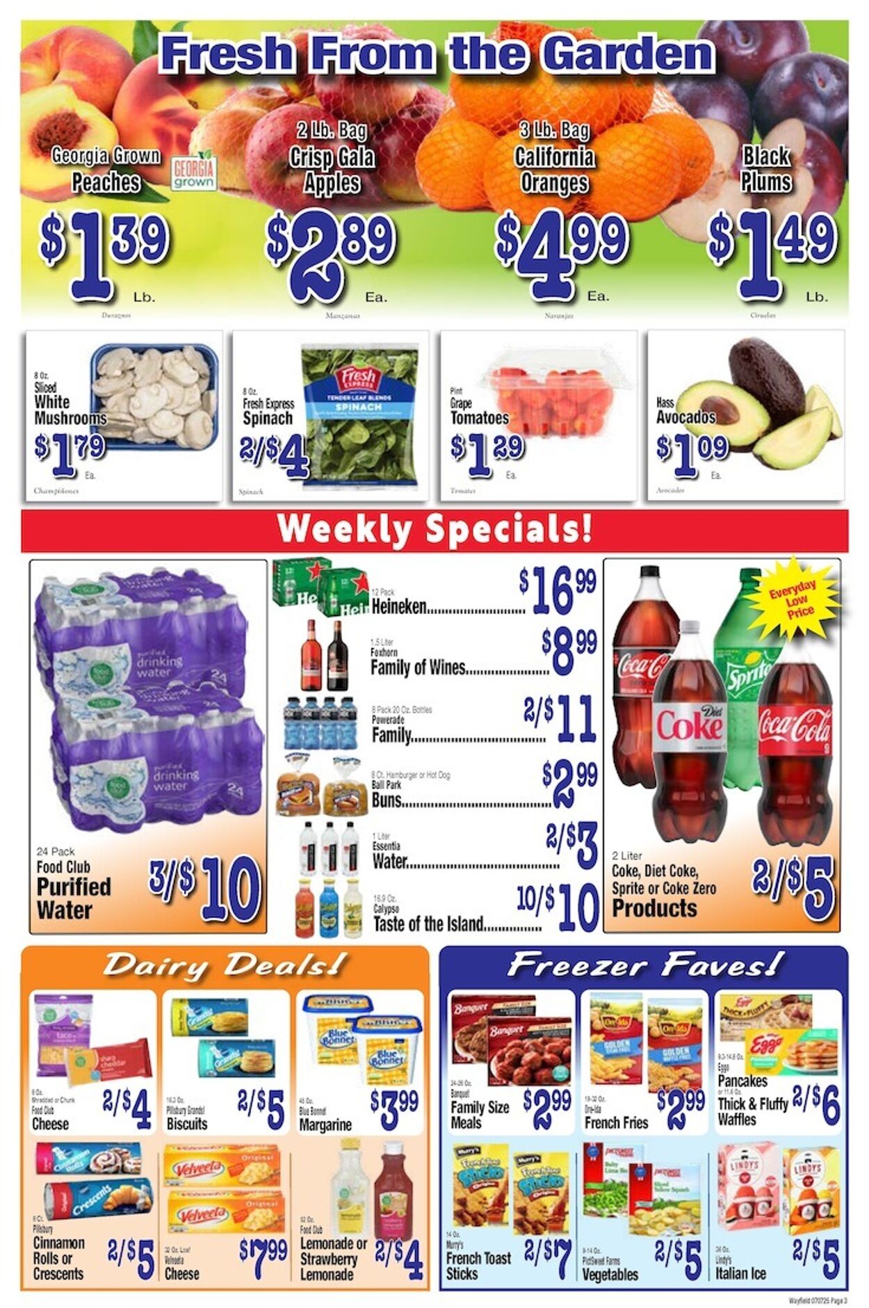 Weekly ad Wayfield 07/07/2025 - 07/13/2025