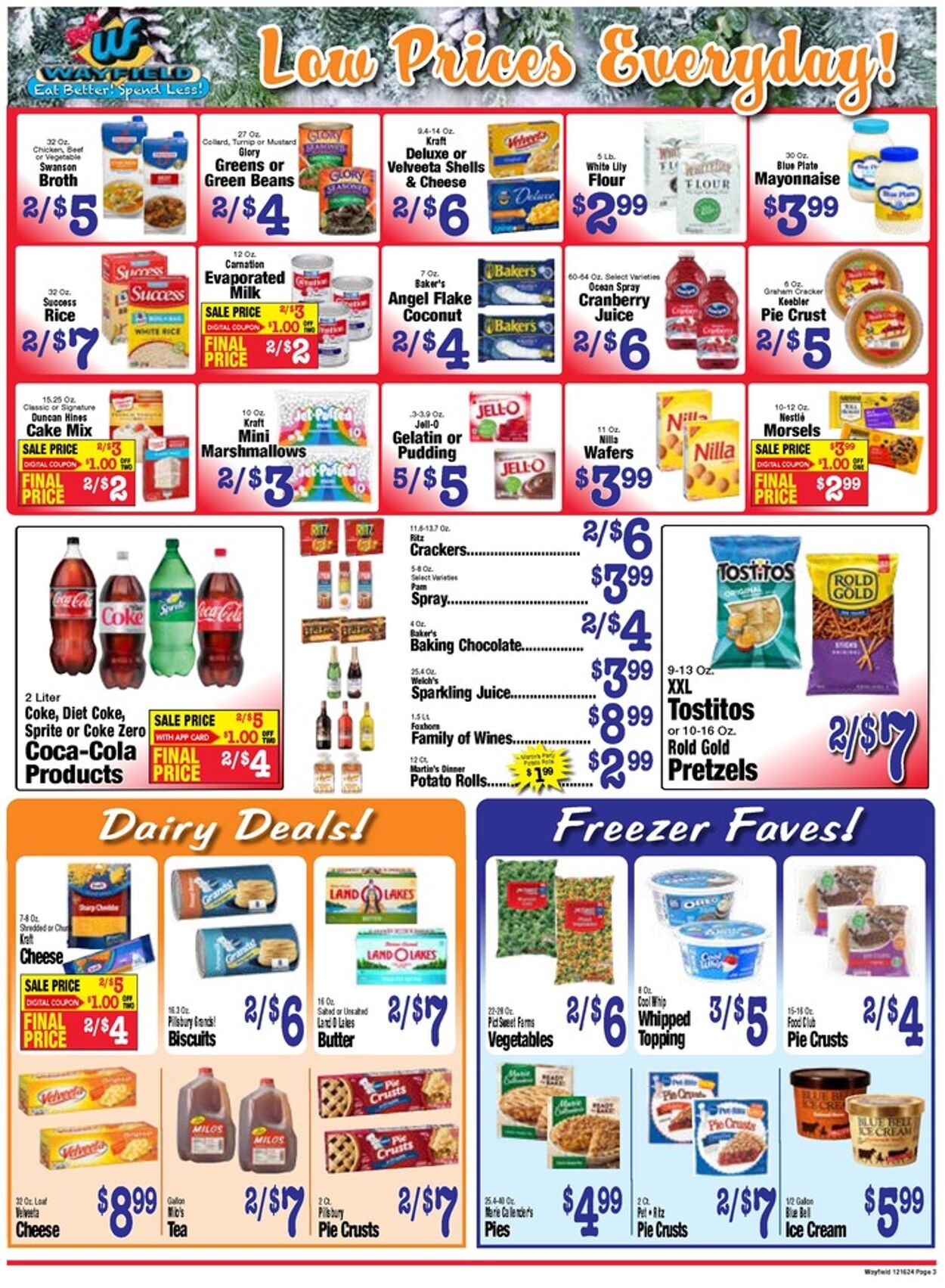 Weekly ad Wayfield 12/16/2024 - 12/24/2024