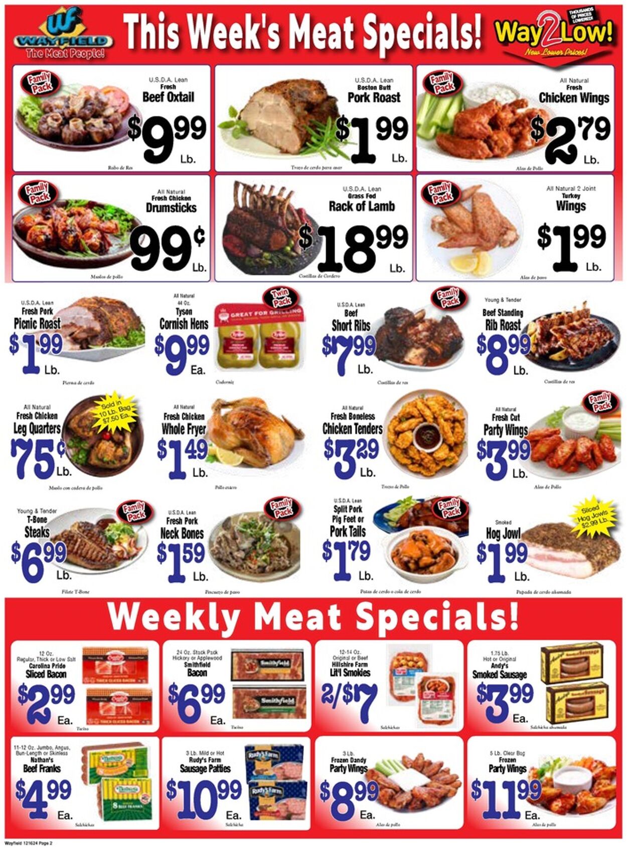 Weekly ad Wayfield 12/16/2024 - 12/24/2024