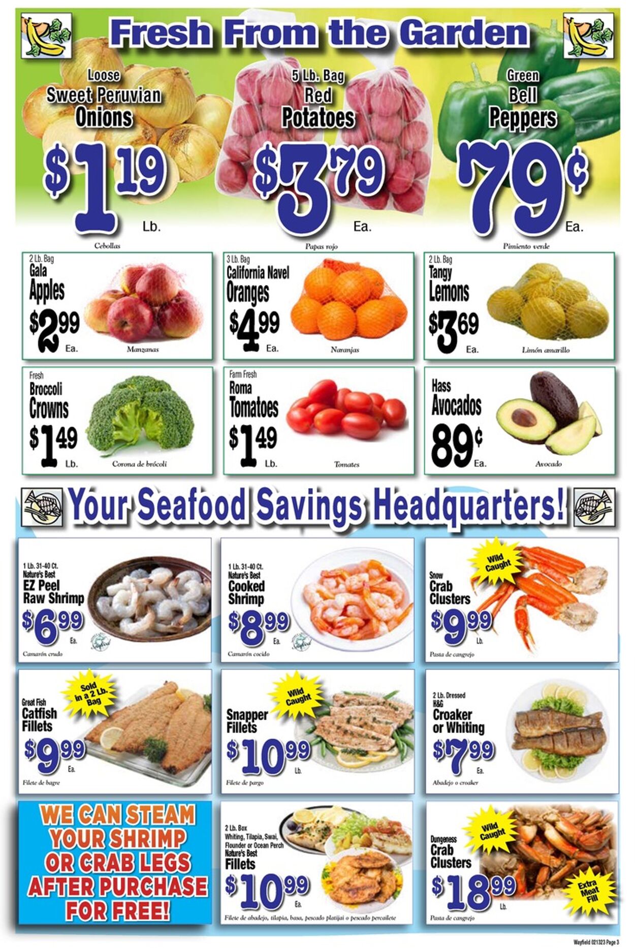 Weekly ad Wayfield 02/13/2023 - 02/26/2023