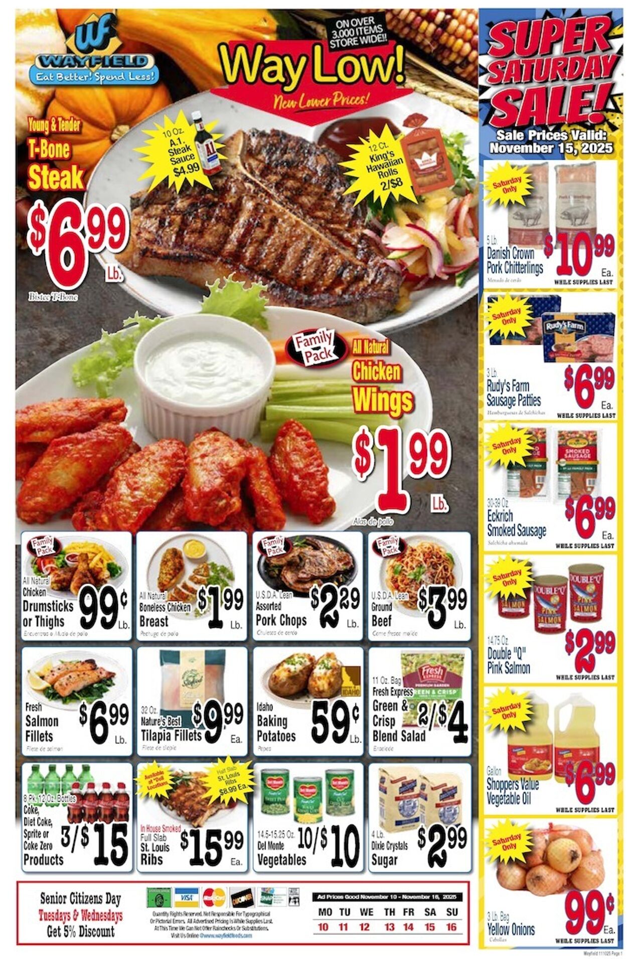 Weekly ad Wayfield 11/10/2025 - 11/16/2025