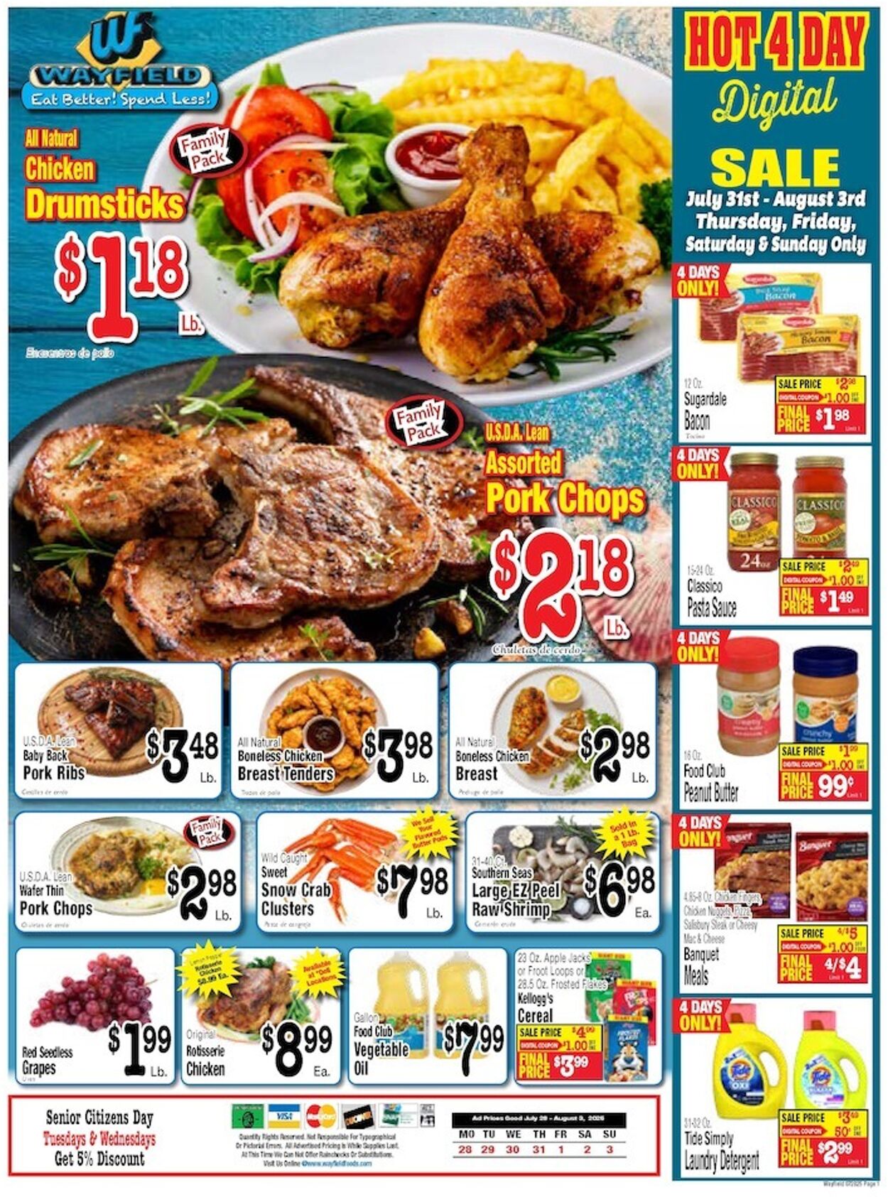 Weekly ad Wayfield 07/28/2025 - 08/03/2025