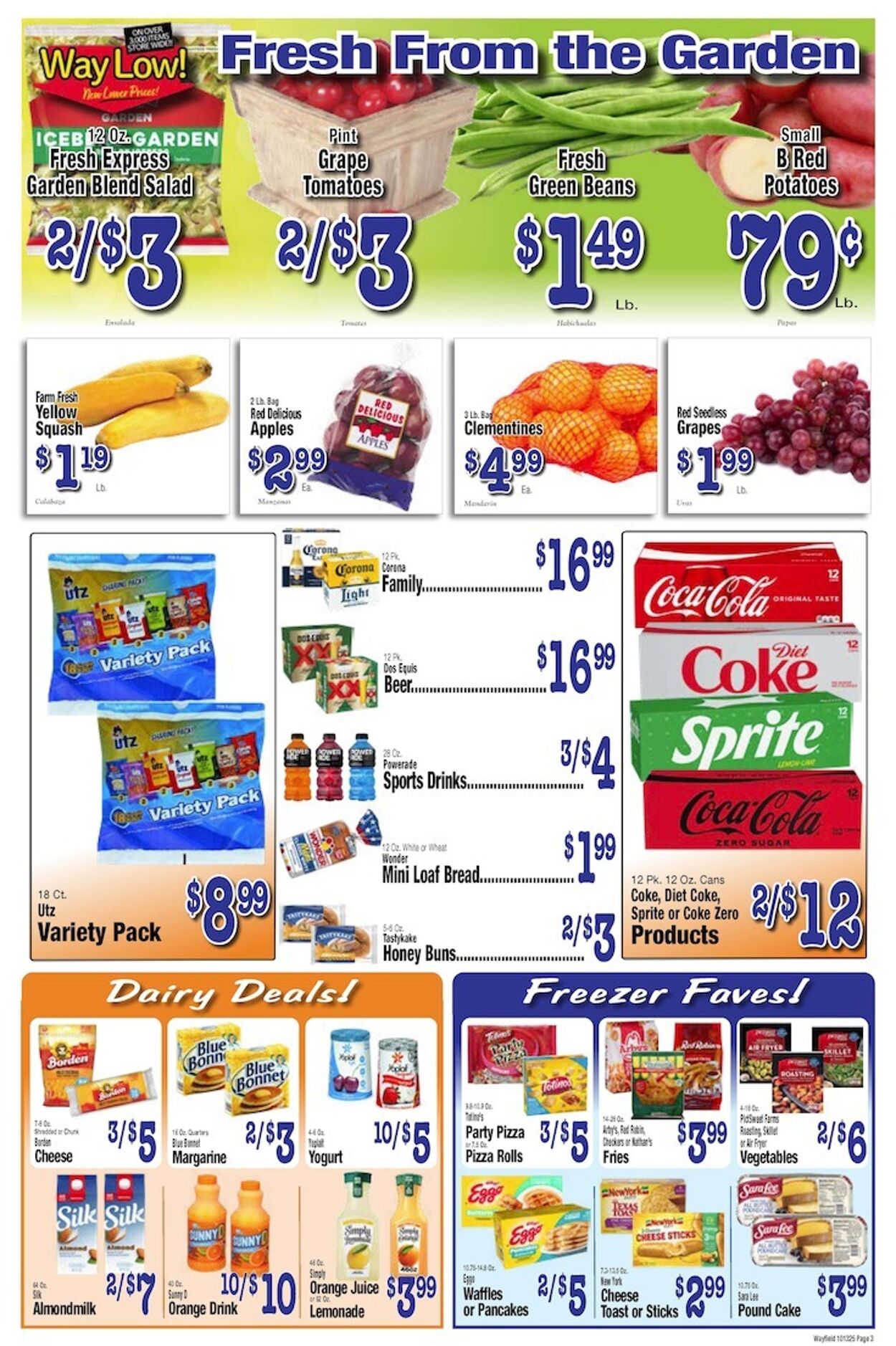 Weekly ad Wayfield 10/13/2025 - 10/19/2025