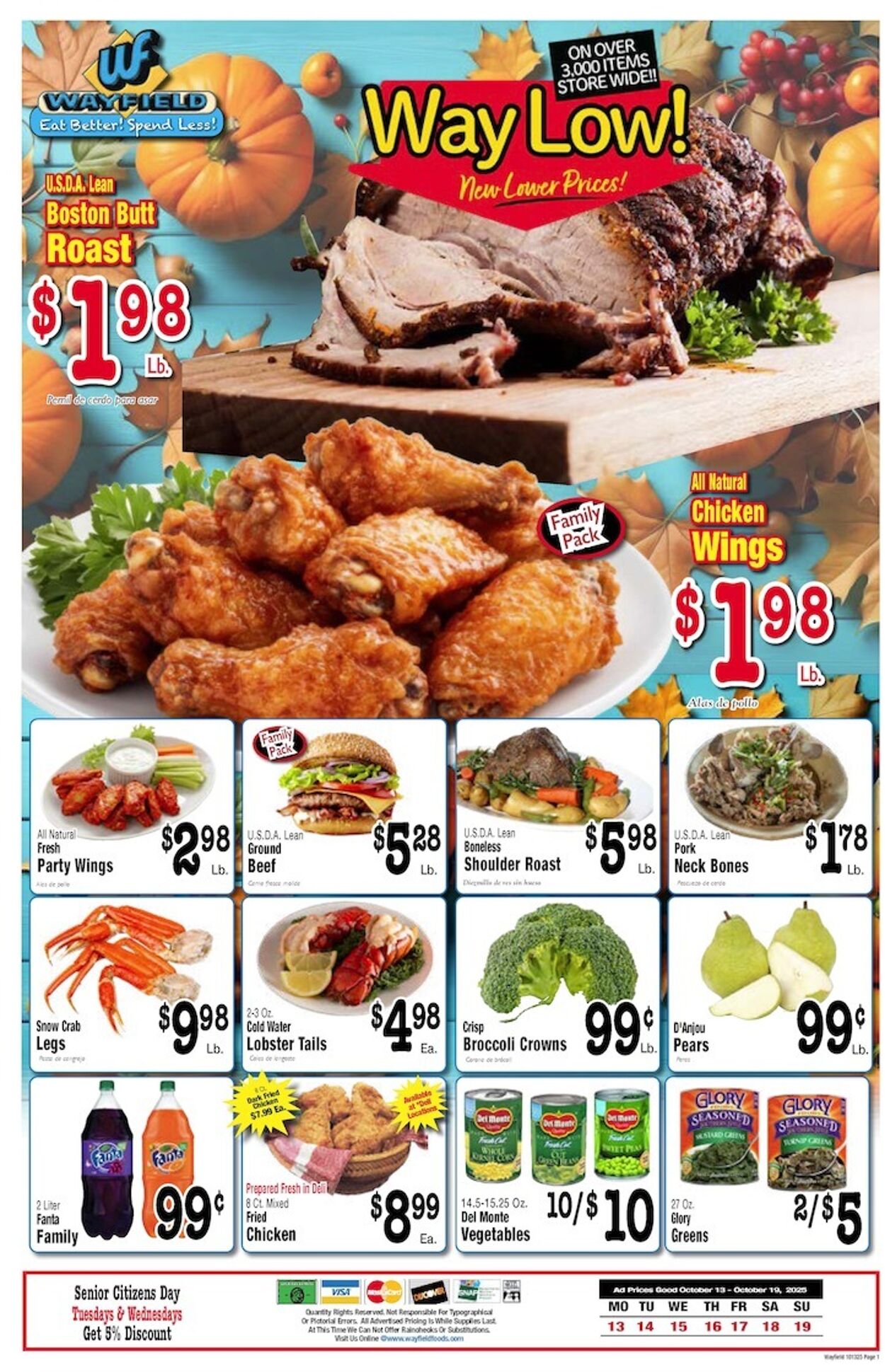 Weekly ad Wayfield 10/13/2025 - 10/19/2025