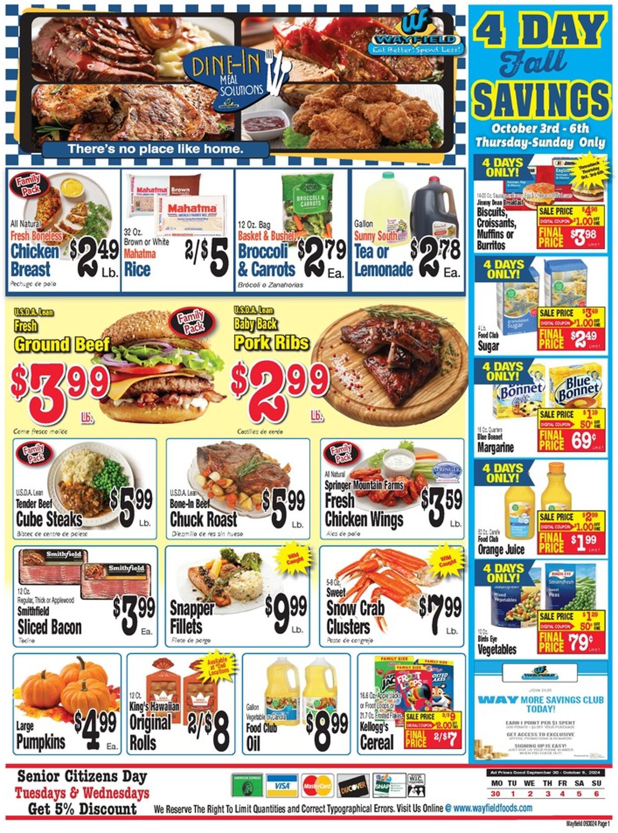 Weekly ad Wayfield 09/30/2024 - 10/06/2024