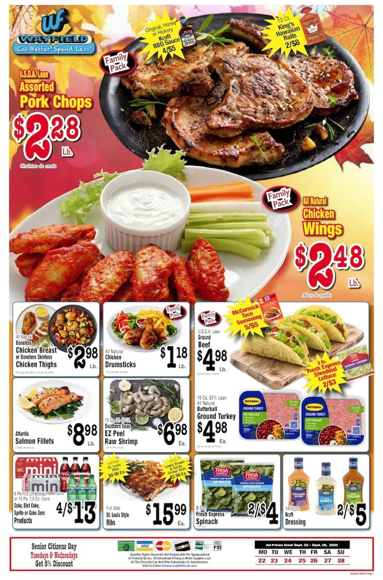 Weekly ad Wayfield 09/22/2025 - 09/28/2025