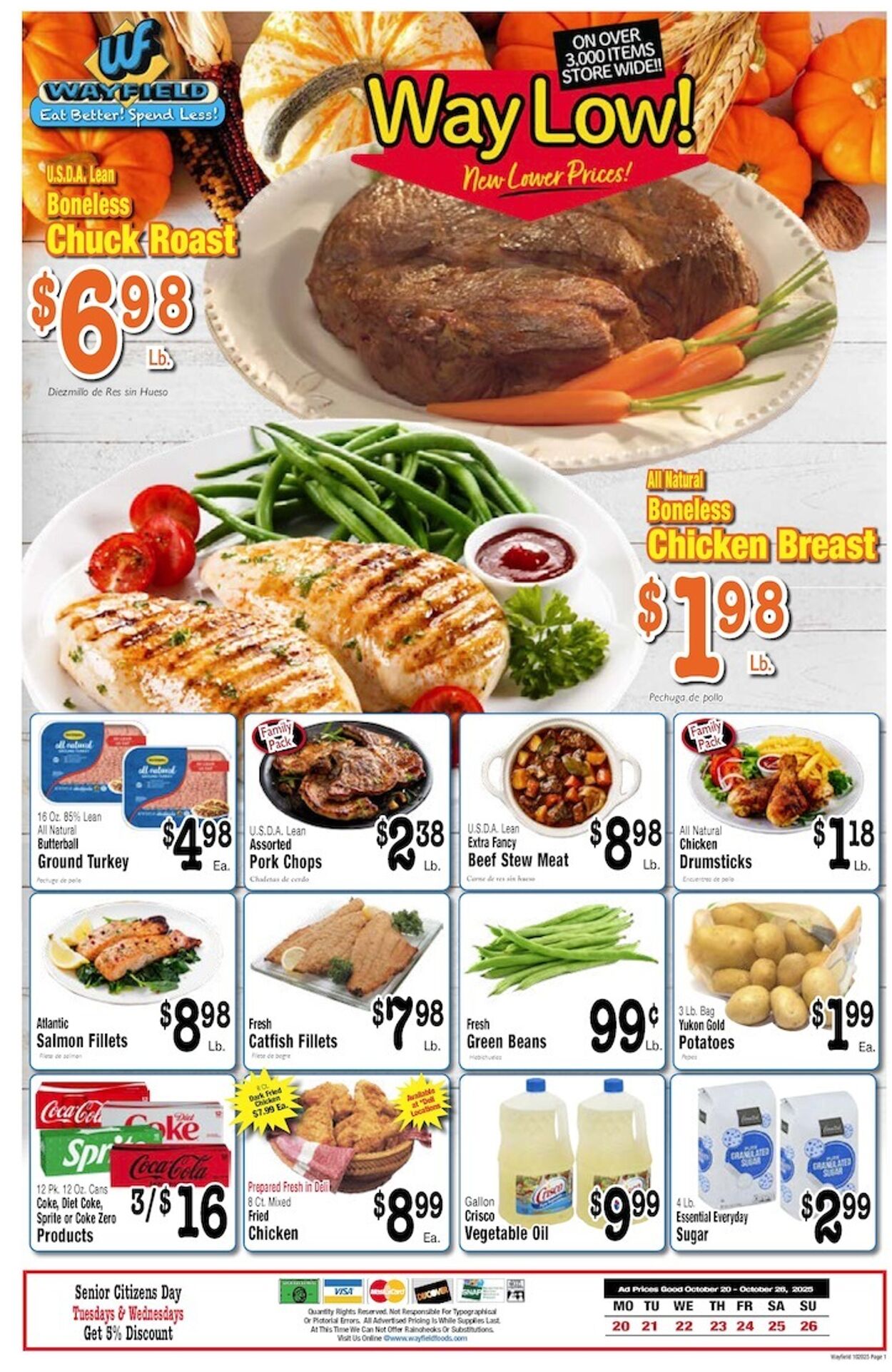 Weekly ad Wayfield 10/20/2025 - 10/26/2025