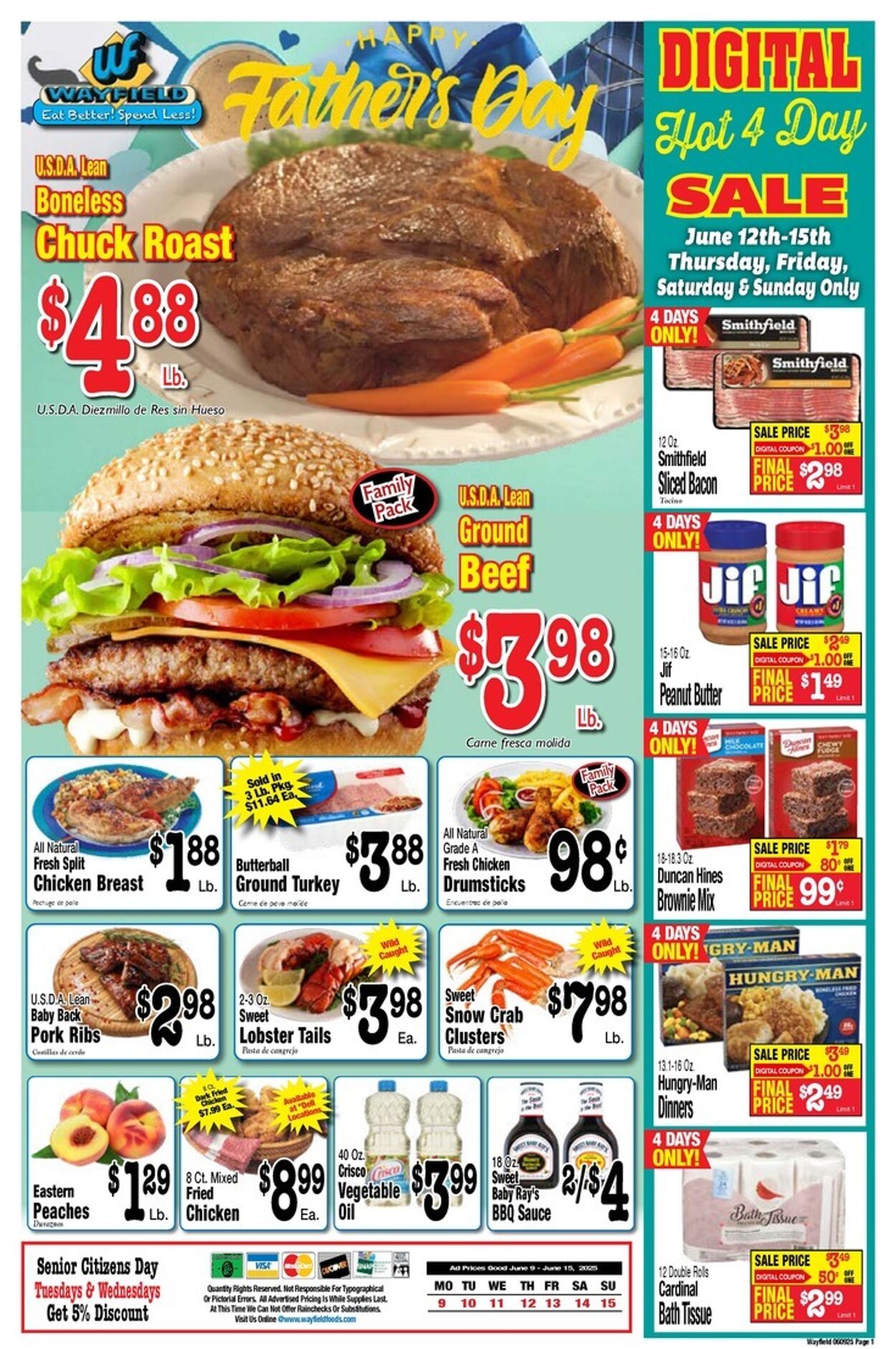 Weekly ad Wayfield 06/09/2025 - 06/15/2025
